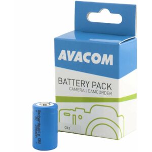 Fényképezőgép akkumulátor Avacom Újratölthető akkumulátor CR2 3V 200 mAh 0,6 Wh