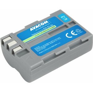 Fényképezőgép akkumulátor Avacom Nikon EN-EL3E Li-Ion 7,4V 2000mAh 14,8Wh