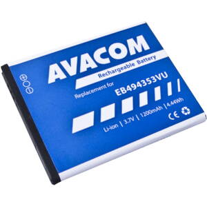 Mobiltelefon akkumulátor AVACOM Samsung EB494353VU helyett Li-ion 3,7V 1200mAh Galaxy GT-5570 minihez