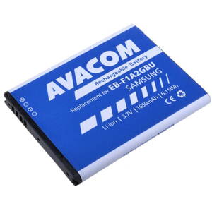 Mobiltelefon akkumulátor AVACOM akkumulátor Samsung i9100 készülékhez, Li-ion, 3,7 V, 1650 mAh