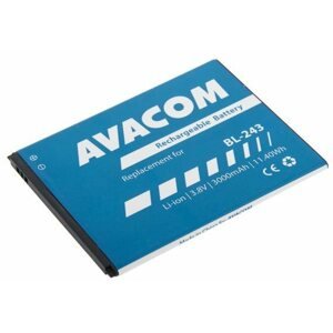 Mobiltelefon akkumulátor AVACOM Lenovo A7000 Li-Ion 3,8V 3000mAh (BL243 helyett)