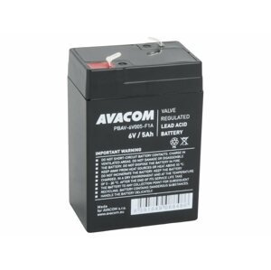 Akkumulátor szünetmentes tápegységhez AVACOM Akkumulátor 6V 5Ah F1