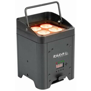 LED reflektor Ibiza Sound & Light BOX-HEX4