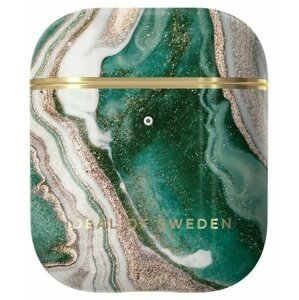 Fülhallgató tok iDeal of Sweden az Apple Airpods 1/2 generation számára, golden olive marble