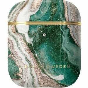 Fülhallgató tok iDeal of Sweden az Apple Airpods számára golden jade marble
