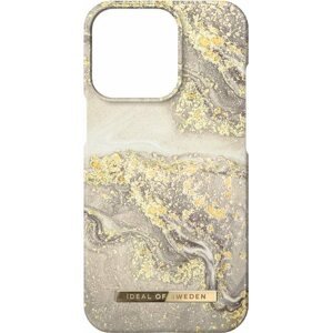 Telefon tok Fashion iDeal Of Sweden Sparkle Greige Marble iPhone 14 Pro tok