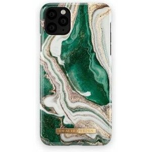 Telefon tok iDeal Of Sweden Fashion iPhone 11 Pro/XS/X golden jade marble tok