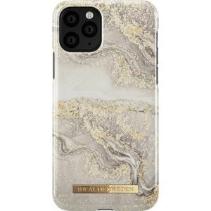 Telefon tok iDeal Of Sweden Fashion iPhone 11 Pro/XS/X sparle greige marble tok