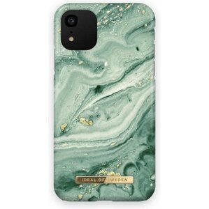 Telefon tok iDeal Of Sweden Fashion iPhone 11/XR mint swirl marble tok