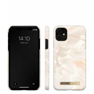 Telefon tok iDeal Of Sweden Fashion iPhone 11/XR rose pearl marble tok