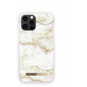 Telefon tok iDeal Of Sweden Fashion iPhone 12/12 Pro golden pearl marble tok