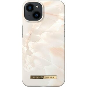 Telefon tok iDeal Of Sweden Fashion iPhone 13 Rose Pearl Marble tok