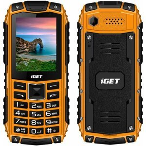 Mobiltelefon iGET Defender D10 narancsszín