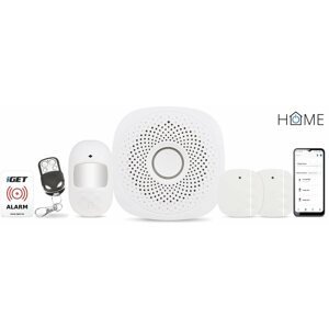 Biztonsági rendszer iGET HOME Alarm X1 - Intelligens Wi-Fi biztonsági rendszer, iGET HOME alkalmazás, szett