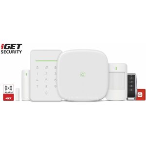 Központi egység iGET SECURITY M5-4G Premium - intelligens biztonsági rendszer 4G LTE/WiFi/LAN, szett