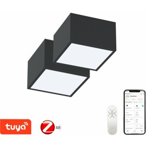 LED lámpa Immax NEO Készlet 2x CANTO Smart mennyezeti lámpa 15x15cm 12W fehér Zigbee 3.0 +DO