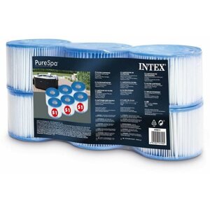 Szűrőbetét Intex csere szűrő S1 (6 darabos csomag)