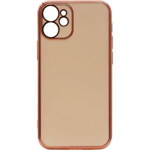 Telefon tok iWill Luxury Electroplating Phone Case az iPhone 12 készülékhez Pink
