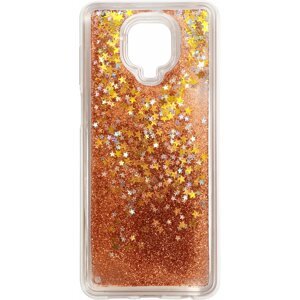Telefon tok iWill Glitter Liquid Star Xiaomi Redmi Note 9 Pro Rose Gold tok