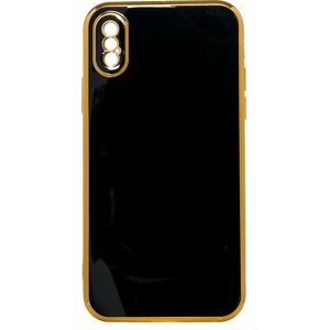 Telefon tok iWill Luxury Electroplating Phone Case az iPhone X készülékhez Black