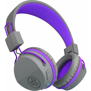 Vezeték nélküli fül-/fejhallgató JLAB JBuddies Studio Kids Wireless Grey/Purple