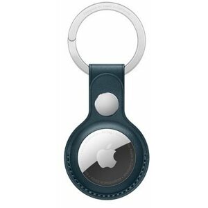 AirTag kulcstartó Apple AirTag bőr kulcstartó balti kék