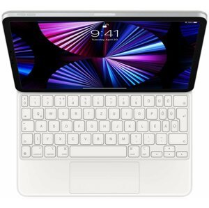 Billentyűzet Apple Magic Keyboard iPad Pro 11“ 2021 fehér - HU