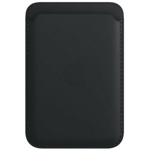 MagSafe tárca Apple iPhone bőr pénztárca MagSafe sötét tintával