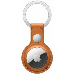 AirTag kulcstartó Apple AirTag bőr kulcstartó - aranybarna