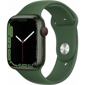 Okosóra Apple Watch Series 7 45mm Cellular Zöld alumínium rétzöld sportszíjjal