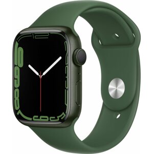 Okosóra Apple Watch Series 7 45mm - zöld alumínium tok, lóhere sport szíj