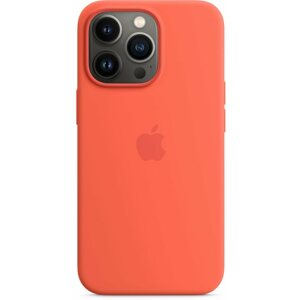 Telefon tok Apple MagSafe-rögzítésű iPhone 13 Pro-szilikontok - nektarin