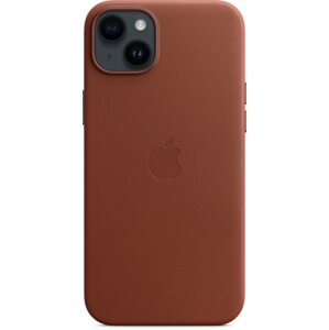 Telefon tok Apple iPhone 14 Plus bőrtok MagSafe téglavörös