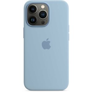 Telefon tok Apple MagSafe-rögzítésű iPhone 13 Pro-szilikontok - ködkék