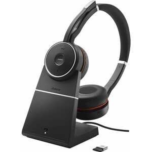 Vezeték nélküli fül-/fejhallgató Jabra Evolve 75 MS Stereo Stand