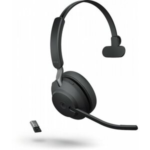 Vezeték nélküli fül-/fejhallgató Jabra Evolve2 65 MS Mono USB-A Black