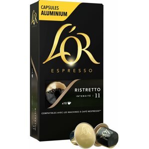 Kávékapszula L'OR Espresso Ristretto 10 db alumínium kapszula