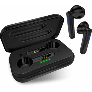 Vezeték nélküli fül-/fejhallgató CONNECT IT True Wireless SonicBass fekete