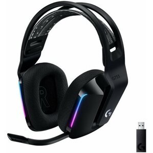 Gamer fejhallgató Logitech G733 LIGHTSPEED Wireless RGB Gaming Headset BLACK