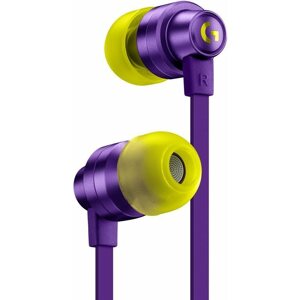 Gamer fejhallgató Logitech G333 Gaming Earphones Purple