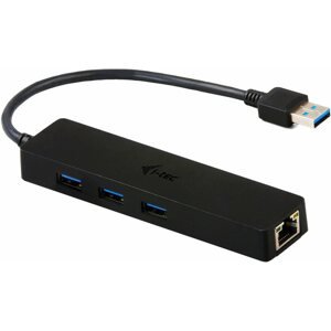 USB Hub I-TEC USB 3.0 HUB Slim 3 port adapter + GLAN