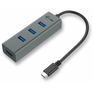 USB Hub I-TEC USB-C Metal 4-port HUB