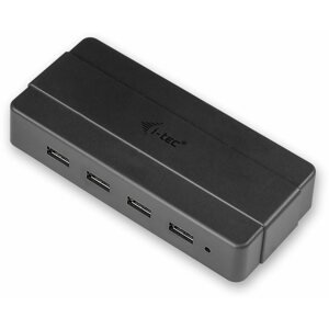 USB Hub I-TEC USB 3.0 Charging HUB 4 töltő adapterrel