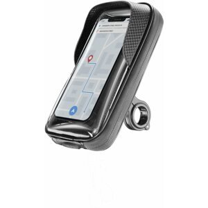 Telefontartó Cellularline Rider Shield Motorkerékpár és kerékpár kormányra, vízálló, 6,7"-es méretig