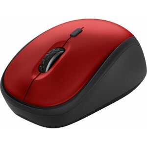 Egér TRUST YVI+ Wireless Mouse ECO certified, piros színben