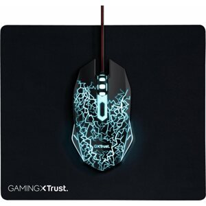 Gamer egér Trust BASICS Gaming Mouse & Pad