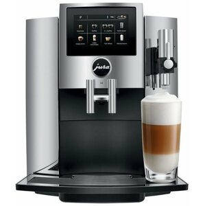 Automata kávéfőző Jura S8 teljesen automata kávéfőző, 15 bar, 1450W, króm