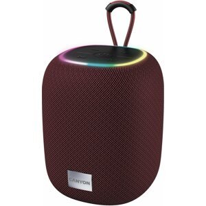 Bluetooth hangszóró Canyon BSP-8, RGB, piros