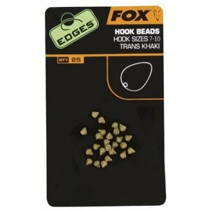 Ütköző FOX Edges Hook Bead 7-10 mérethez Trans Khaki 25db