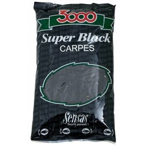 Etetőanyag Sensas 3000 Super Black Carp 1 kg